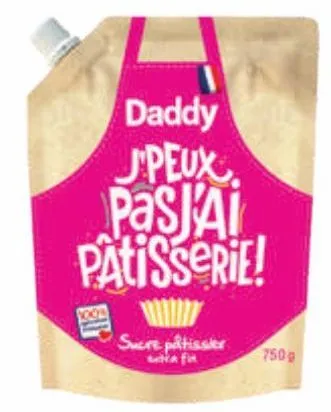 sucre patissier extra fin daddy 