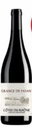 cotes du rhone aop rouge grance de payan 