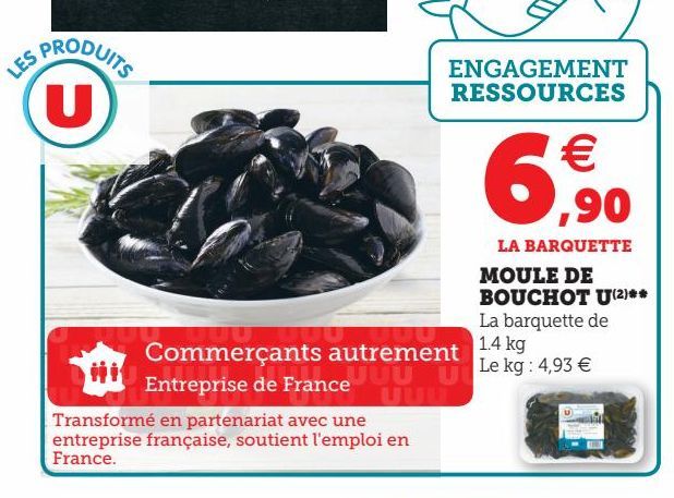 MOULE DE BOUCHOT U(2)** 