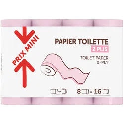 papier toilette 2 plis rose prix mini 