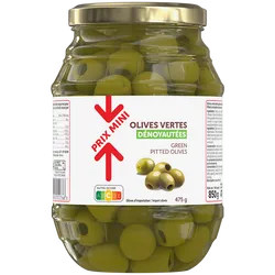 olives vertes denoyautees prix mini 