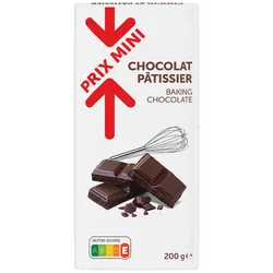 chocolat noir patissier prix mini 