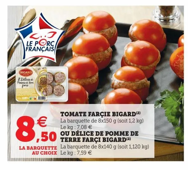 tomate farçie bigard