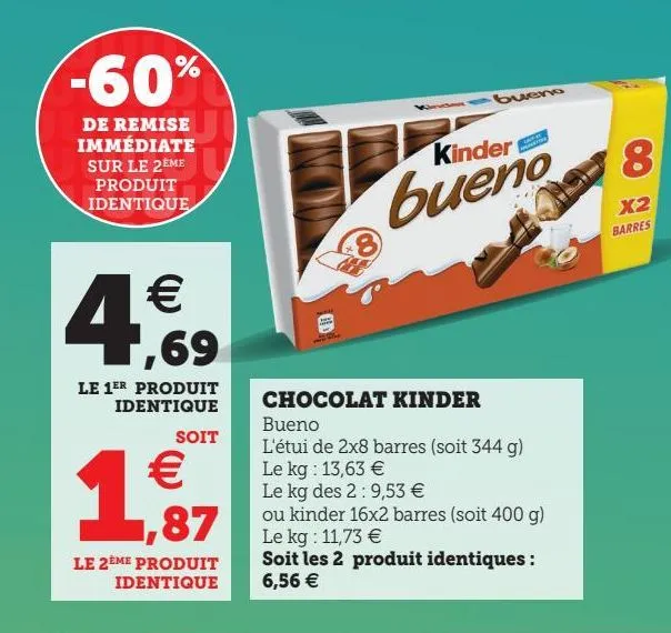 chocolat kinder