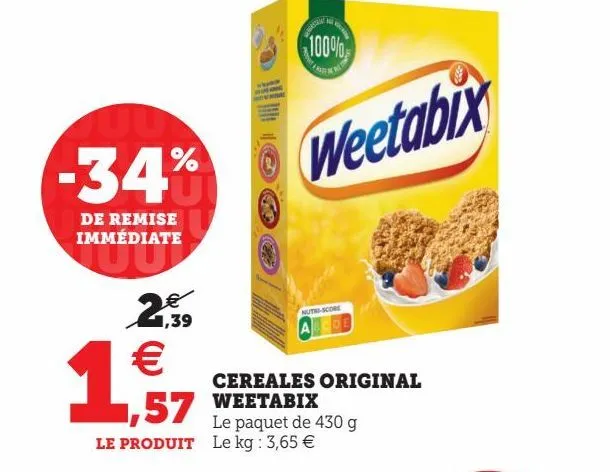 cereales original weetabix