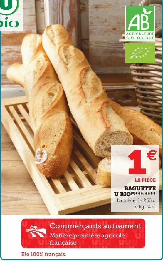 baguette u bio