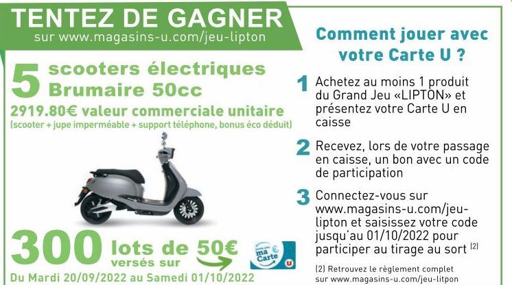 TENTEZ DE GAGNER