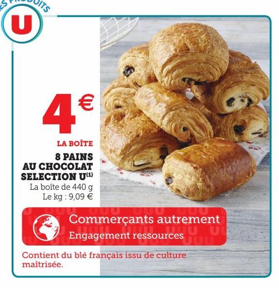 8 PAINS AU CHOCOLAT SELECTION U(1)