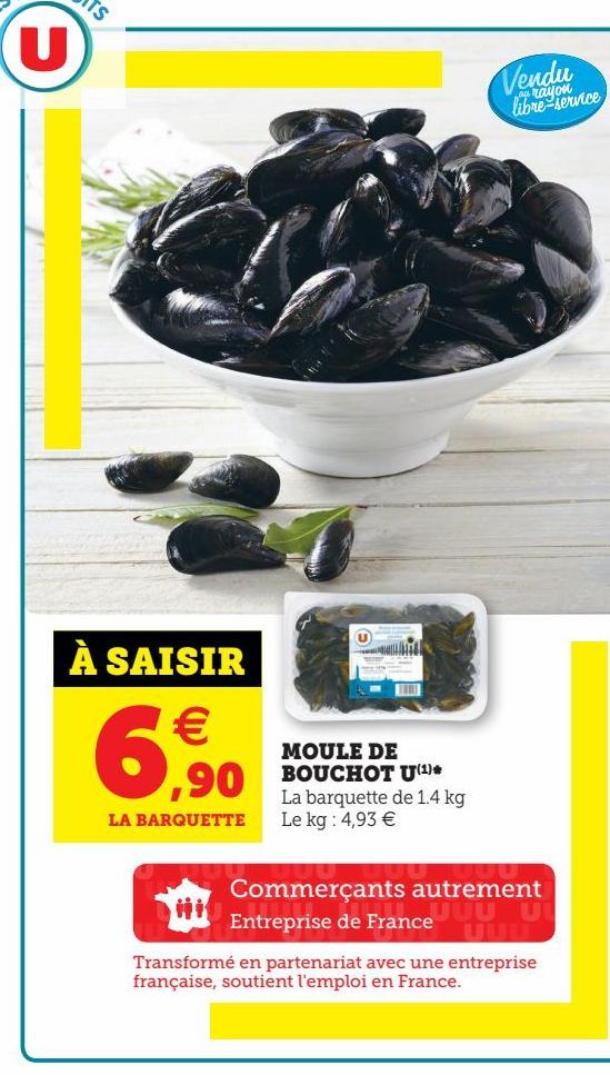 moule de bouchot U