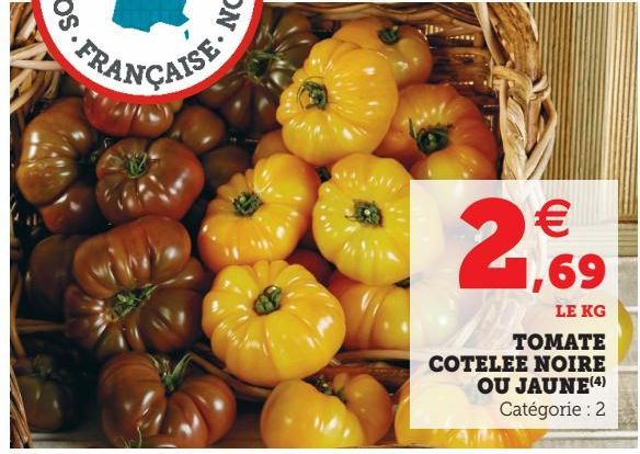 TOMATE COTELEE NOIRE OU JAUNE(4)