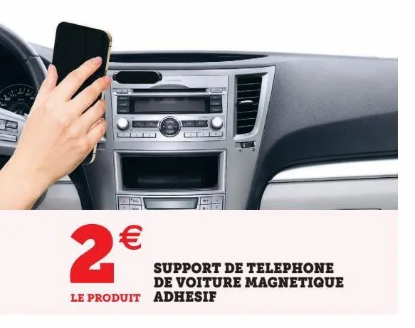 support de telephone de voiture magnetique adhesif