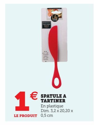 SPATULE A TARTINER