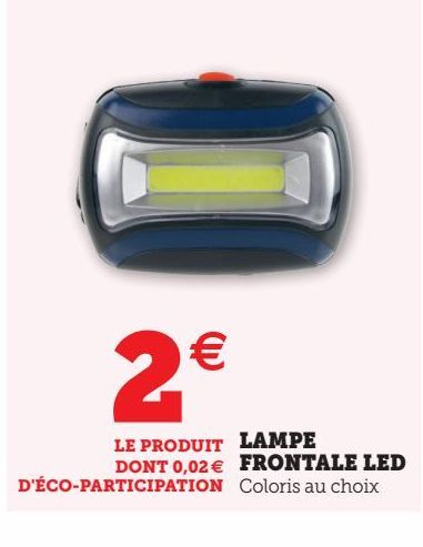 lampe frontale led