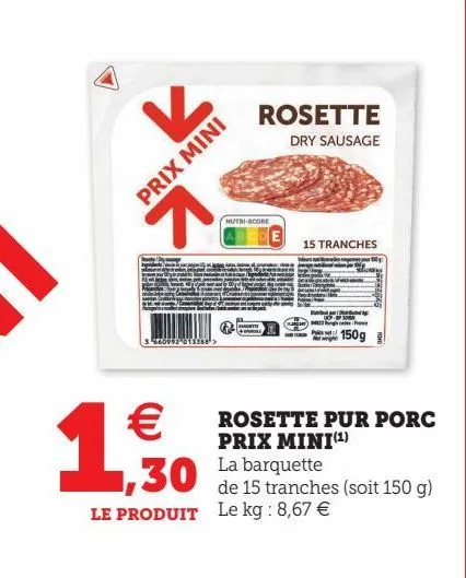 rosette pur porc prix mini(1)
