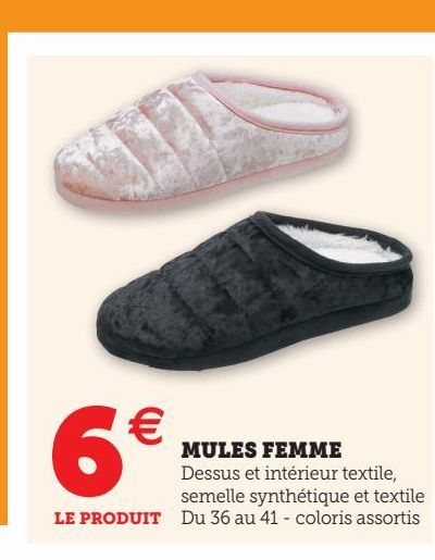 MULES FEMME