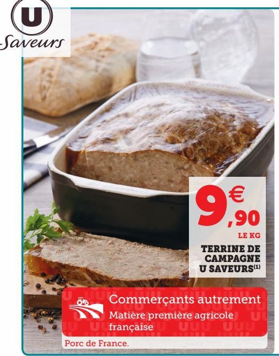 TERRINE DE CAMPAGNE U SAVEURS(1)