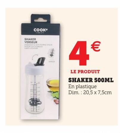 SHAKER 500ML