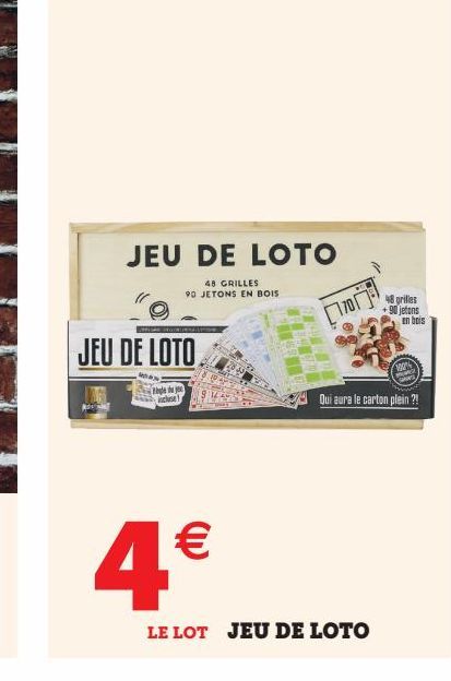 JEU DE LOTO