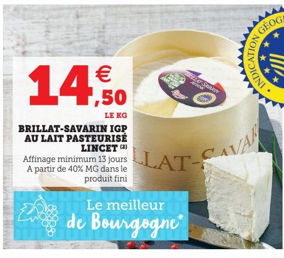 BRILLAT-SAVARIN IGP AU LAIT PASTEURISÉ LINCET (2)