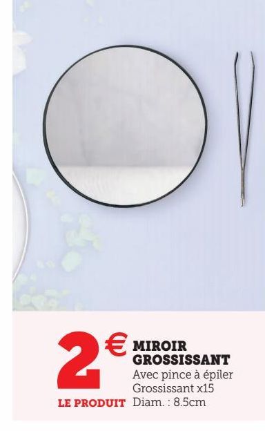 miroir grossissant