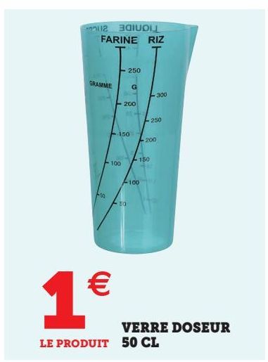 verre doseur 50cl