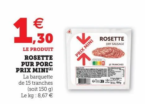 pur porc prix mini