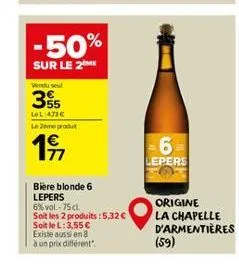 bière blonde 3m