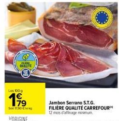 jambon serrano Carrefour