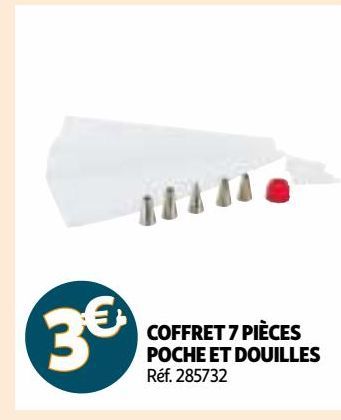 COFFRET 7 PIÈCES POCHE ET DOUILLES