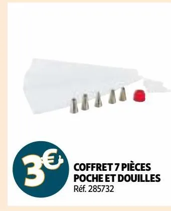 coffret 7 pièces poche et douilles