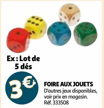 FOIRE AUX JOUETS