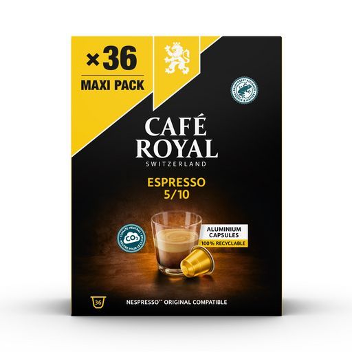 CAPSULES DE CAFÉ CAFÉ ROYAL