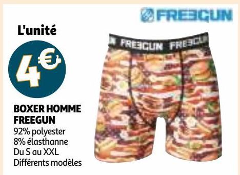 BOXER HOMME FREEGUN