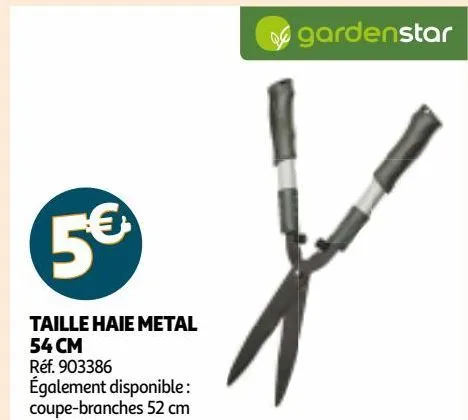 taille haie metal 54 cm