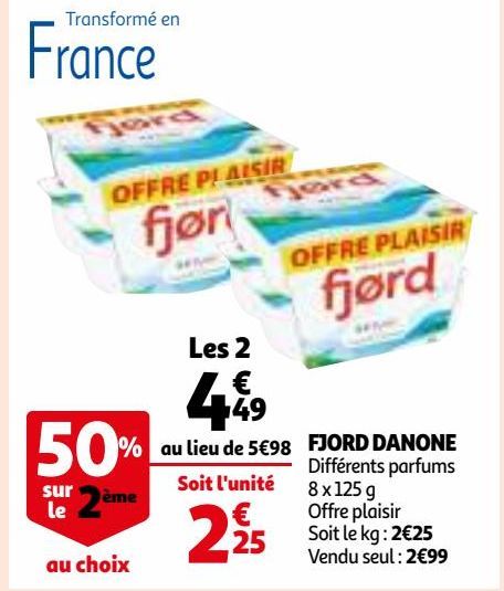 FJORD DANONE