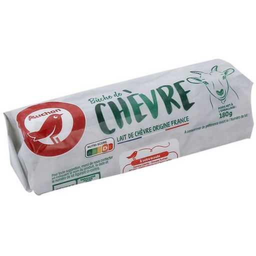 BÛCHE DE CHÈVRE AUCHAN