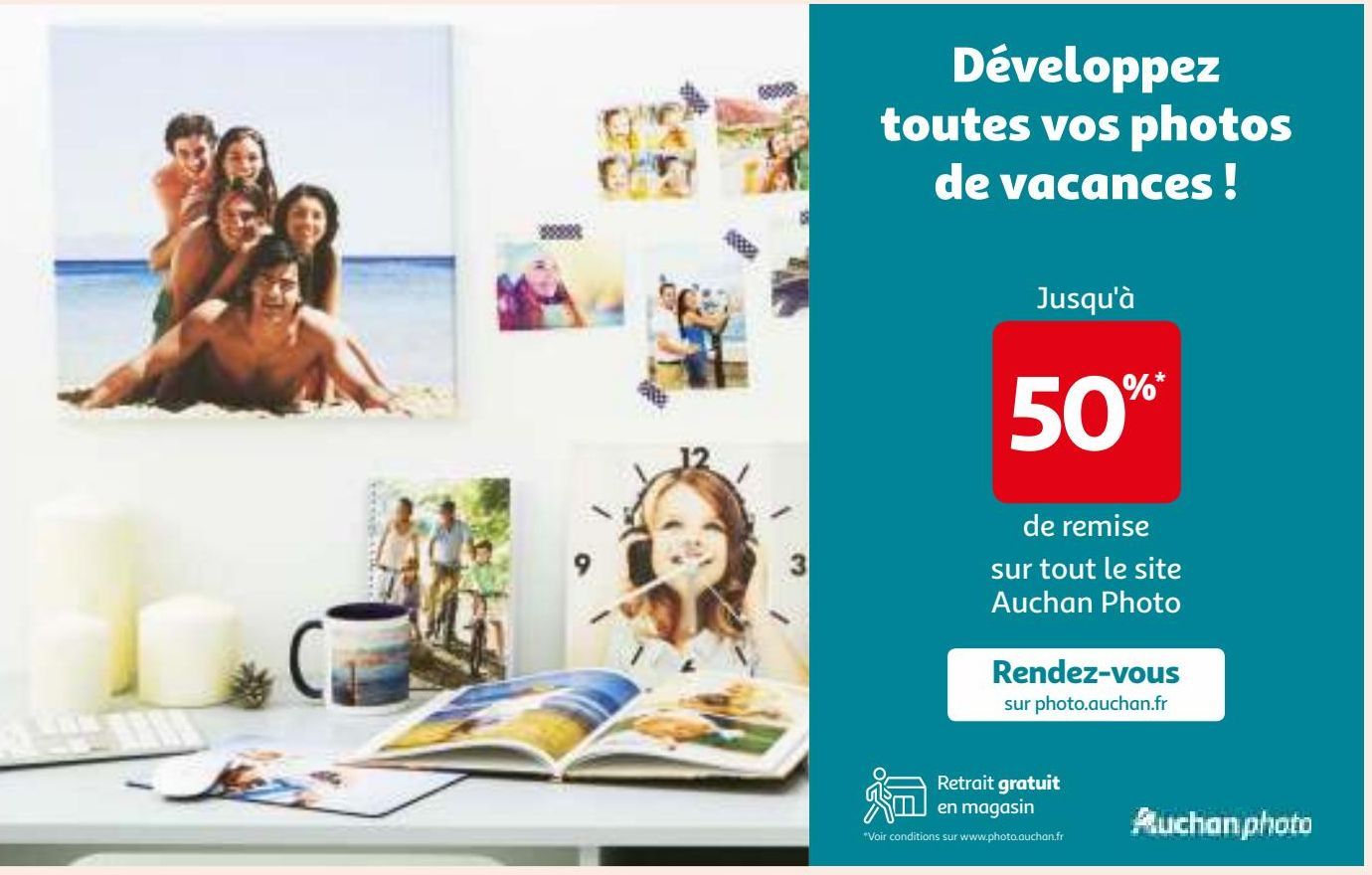 Développez toutes vos photos de vacances !