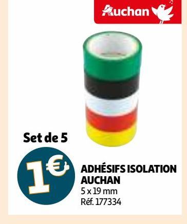 ADHÉSIFS ISOLATION AUCHAN