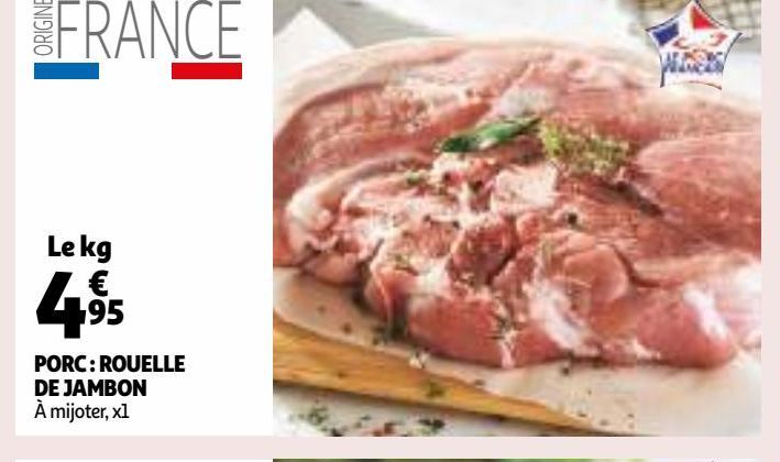 PORC : ROUELLE DE JAMBON