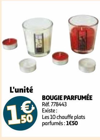 BOUGIE PARFUMÉE