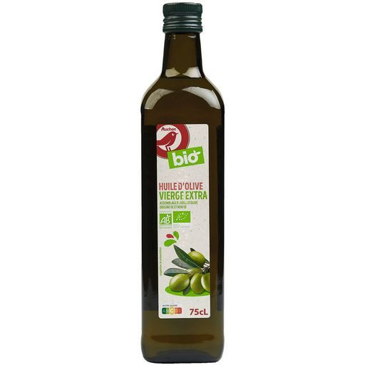 HUILE D'OLIVE EXTRA VIERGE AUCHAN BIO