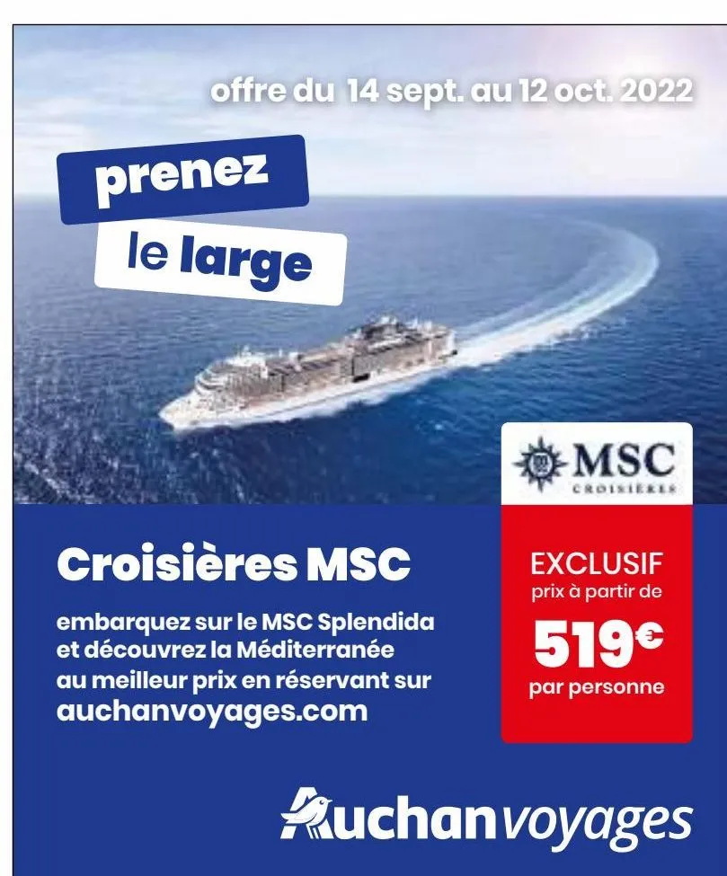 croisières msc