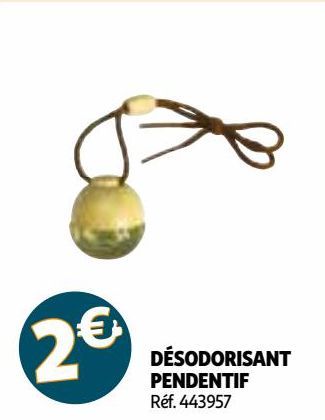 DÉSODORISANT PENDENTIF