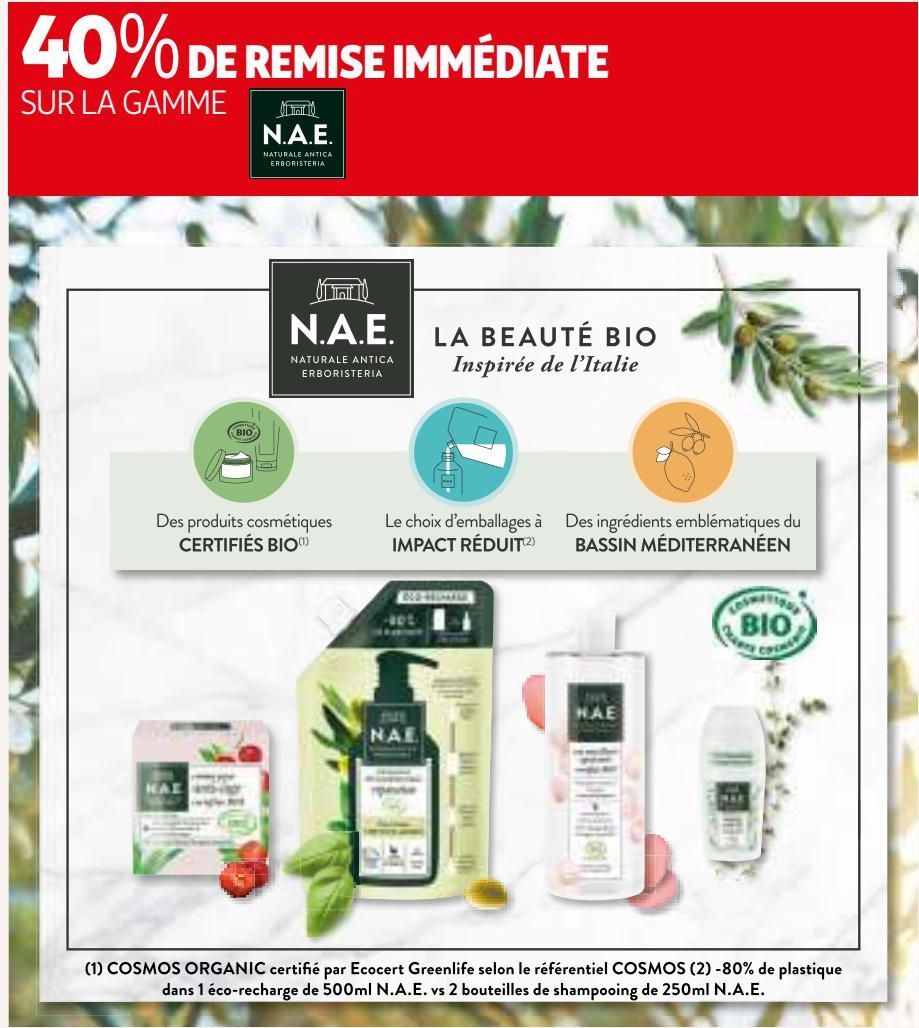 40% DE REMISE IMMÉDIATE SUR LA GAMME