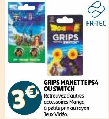 GRIPS MANETTE PS4 OU SWITCH