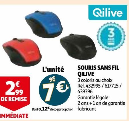 SOURIS SANS FIL QILIVE