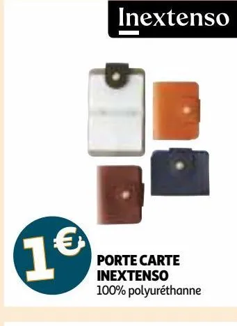 porte carte inextenso