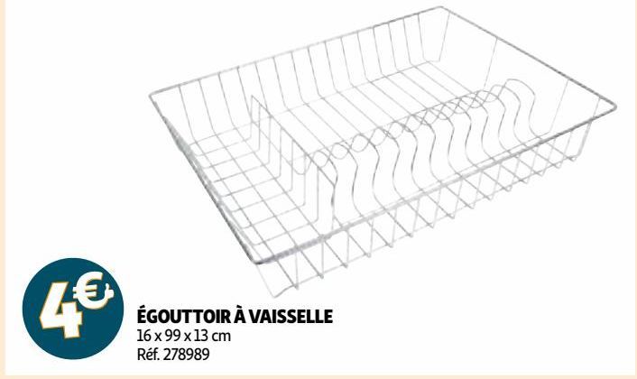 ÉGOUTTOIR À VAISSELLE