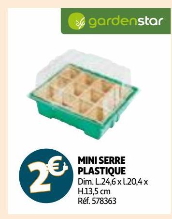 MINI SERRE PLASTIQUE