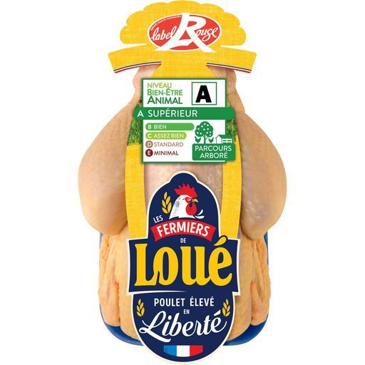 POULET FERMIER DE LOUÉ LABEL ROUGE